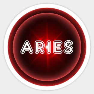 Aries | Astrology Fire Element Sticker